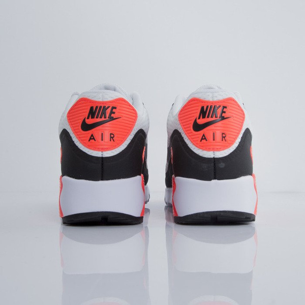 Sneakers buty Nike Air Max 90 Ultra Essential white / cool grey - infrared - black (819474-106)