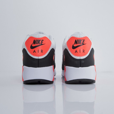 Sneakers buty Nike Air Max 90 Ultra Essential white / cool grey - infrared - black (819474-106)