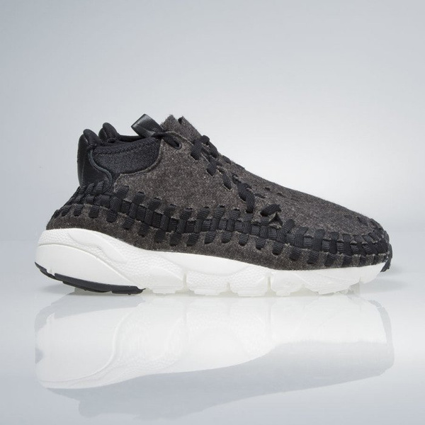 Sneakers buty Nike Air Footscape Woven Chukka Se black / black-ivory 857874-001