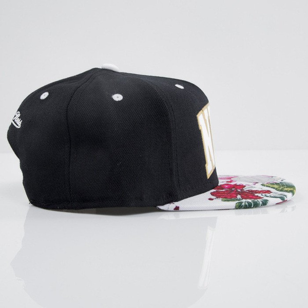 Mitchell & Ness czapka snapback Brooklyn Nets black Tropical Team Colour Visor Sonic EU663