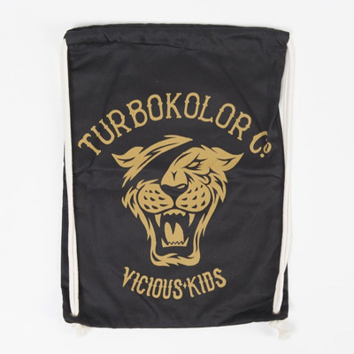 Turbokolor worek na plecy Sheobag Vicious Kids black