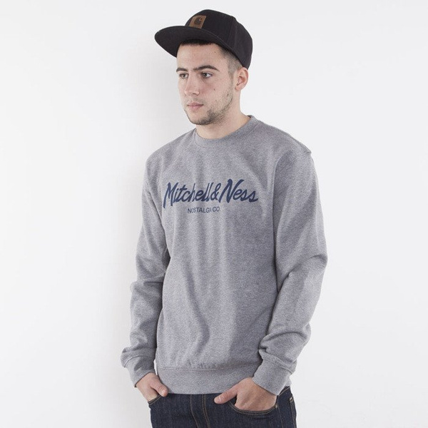 Mitchell & Ness bluza Mitchell&Ness grey / navy Special Script