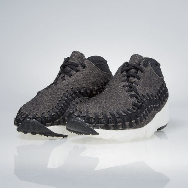 Sneakers buty Nike Air Footscape Woven Chukka Se black / black-ivory 857874-001