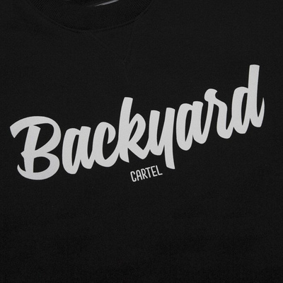 Backyard Cartel bluza Neat Crew black / white