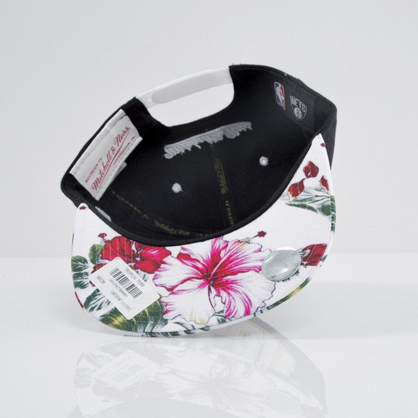Mitchell & Ness czapka snapback Brooklyn Nets black Tropical Team Colour Visor Sonic EU663