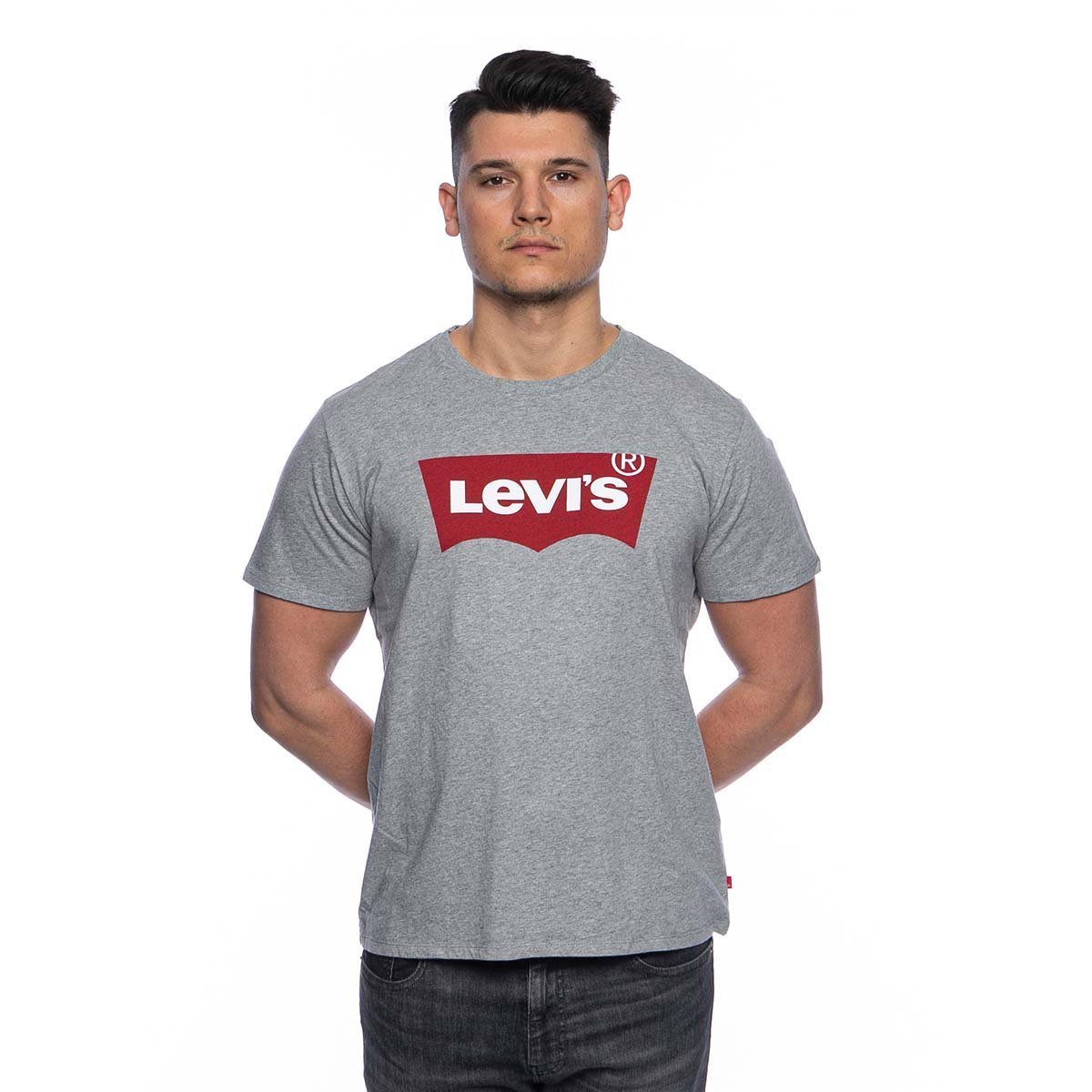 Levi S Koszulka Graphic Setin Neck Szara Bludshop Sklep Online