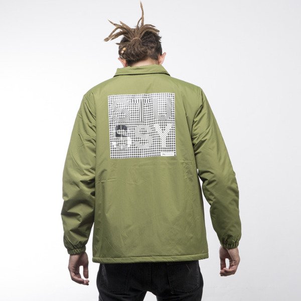 Stussy Kurtka Intl Coach Jacket Olive Bludshop Sklep Online