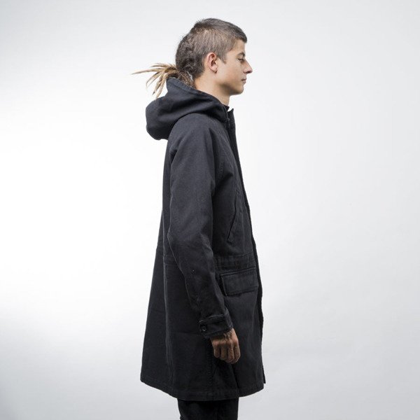 Stussy Kurtka Jacket Denim Parka Black Bludshop Sklep Online