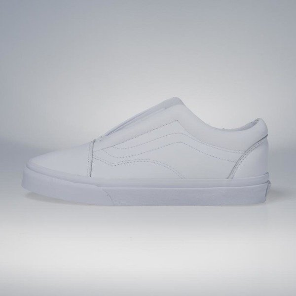 vans old skool laceless white