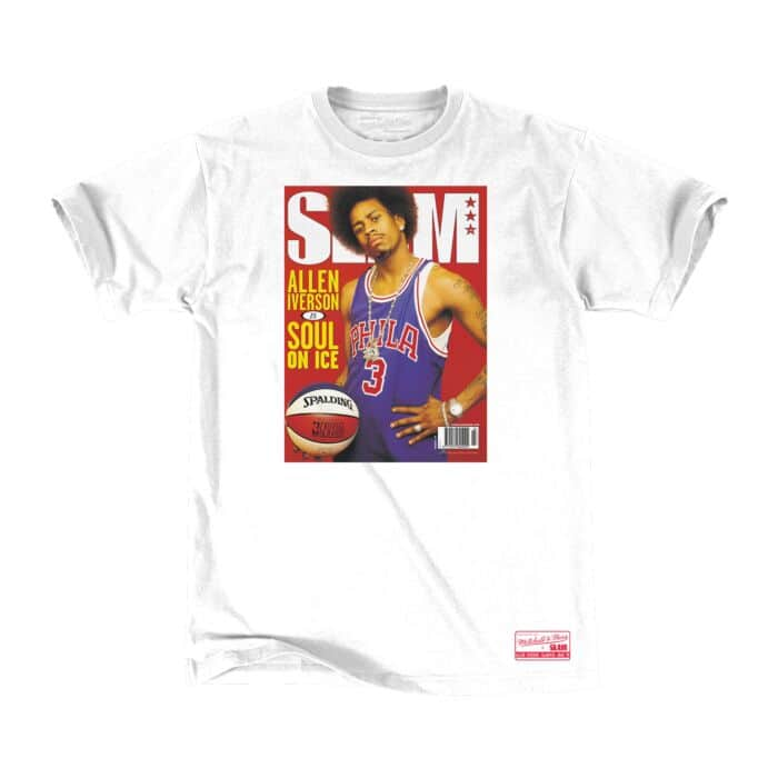 Allen iverson mitchell and ness cheap t shirt