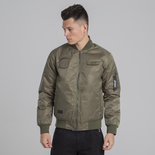 Backyard Cartel Apocalypse Bomber Jacket khaki | Bludshop.com