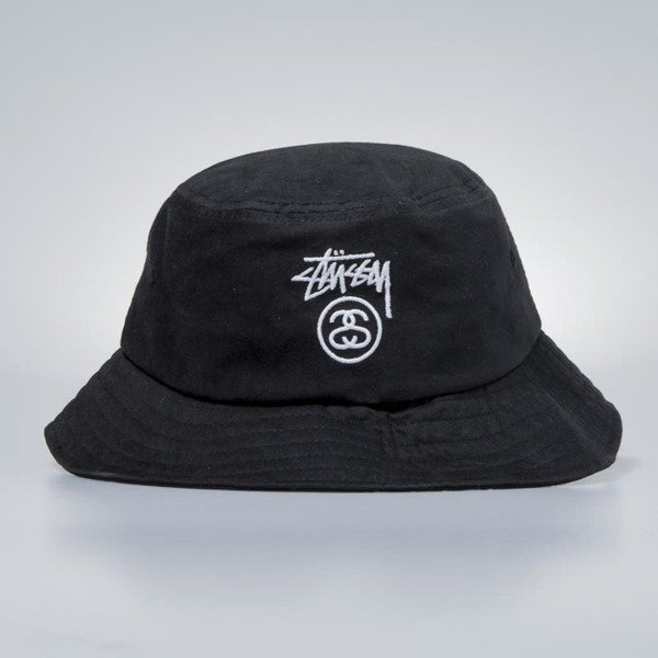 Stussy Stock Lock Bucket Hat black | Bludshop.com