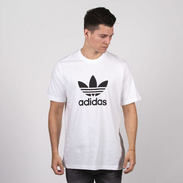 Adidas Originals t-shirt Orig Trefoil white (AJ8828) | Bludshop.com