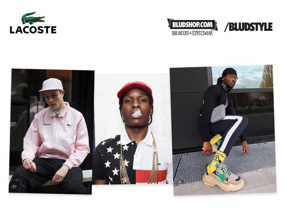 Lacoste streetwear moda na kwiecień 2018