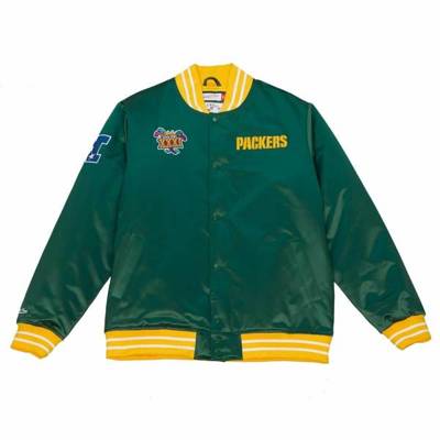 Jacket Mitchell & Ness Chicago Bulls Special Script Heavyweight Satin Jacket