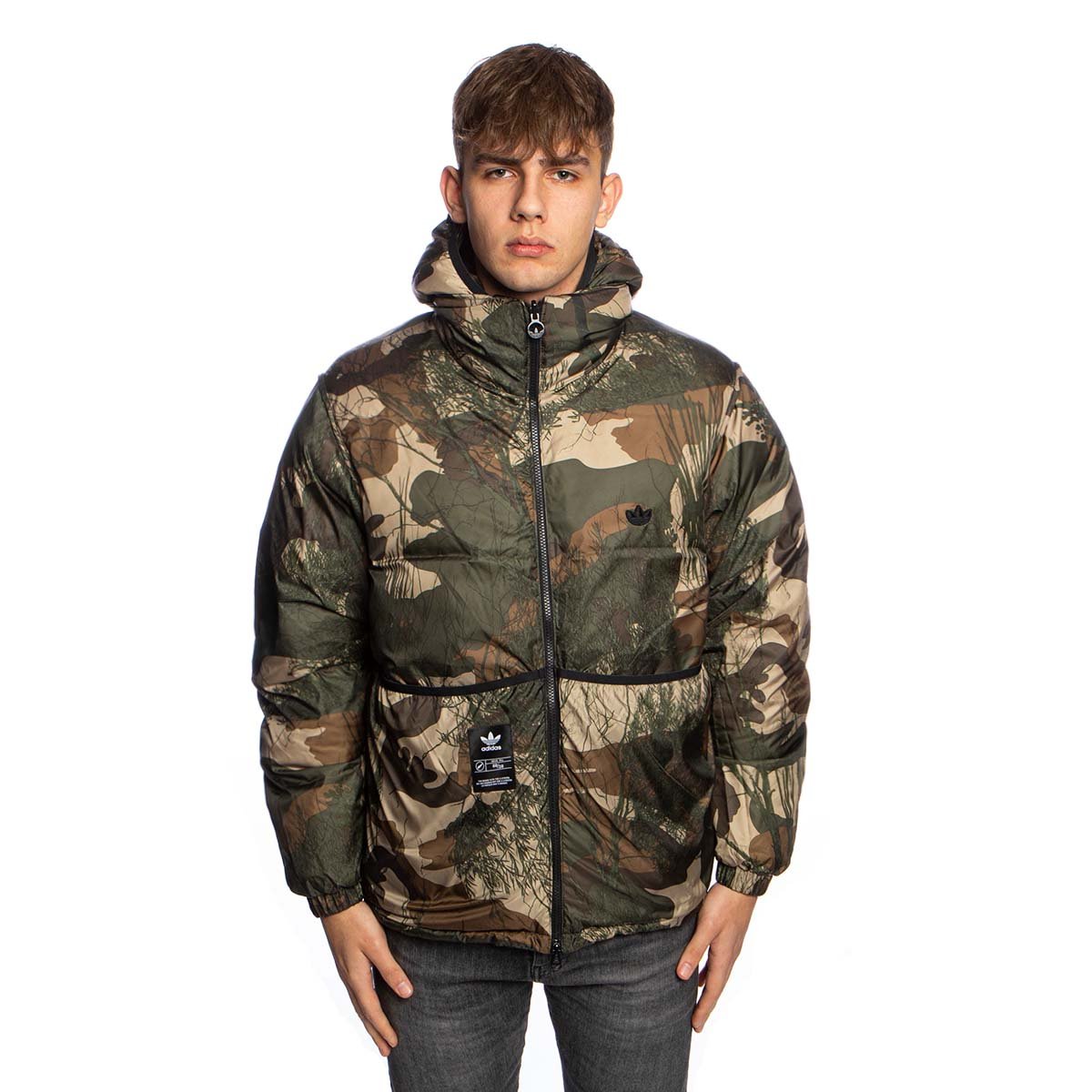 adidas camouflage bomber jacket