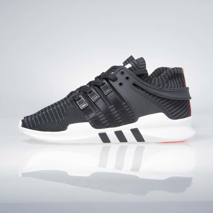 Adidas originals eqt support adv outlet support primeknit shoes - core black/white