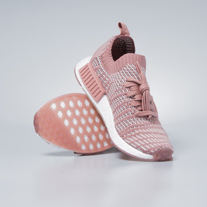 adidas nmd_r1 stlt pk w ash pink orchid & white