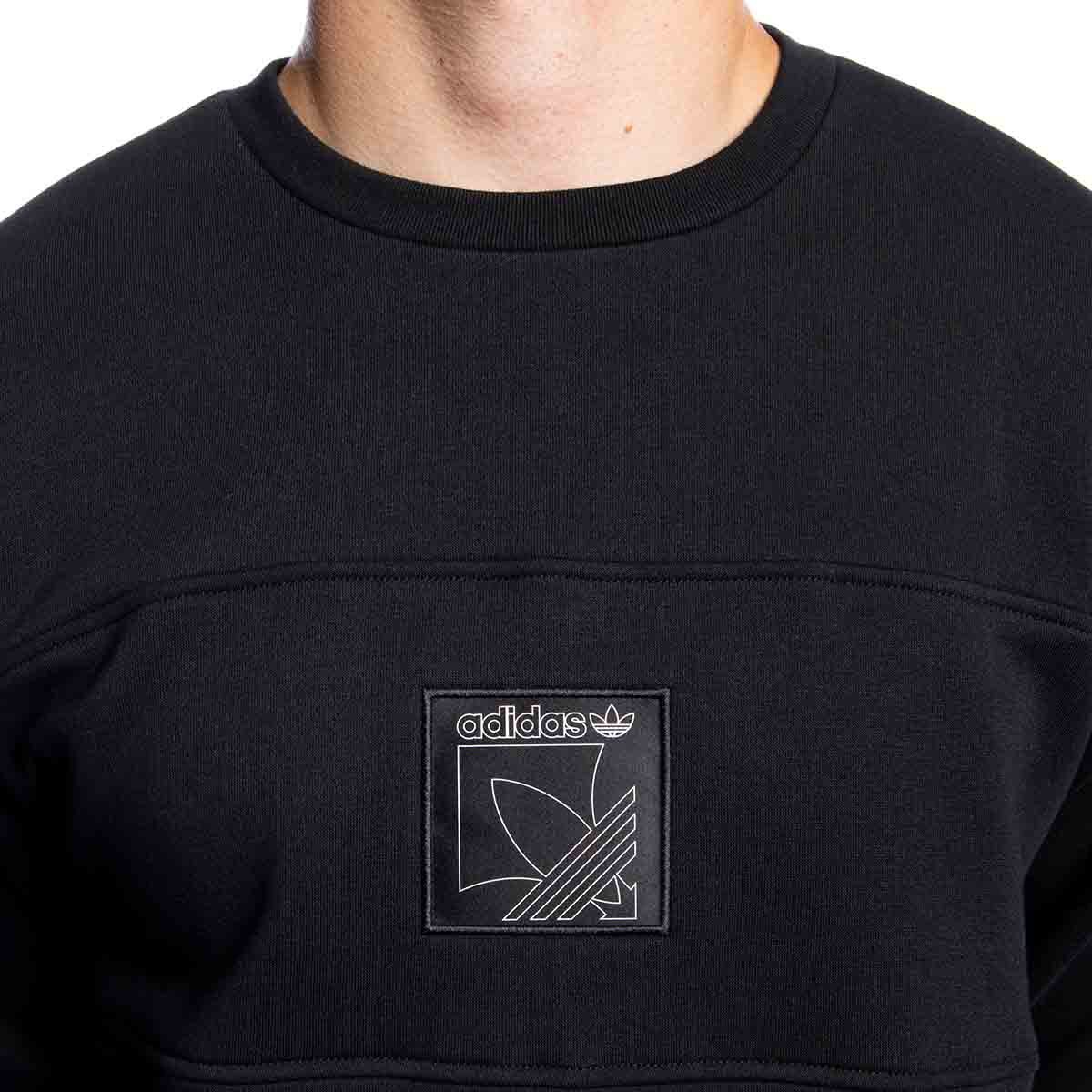 Adidas Originals Sport Icon Crew Sweatshirt black | Bludshop.com