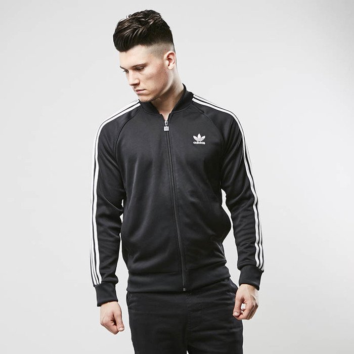 Adidas Originals Superstar Track Jacket black BK5921 | Bludshop.com