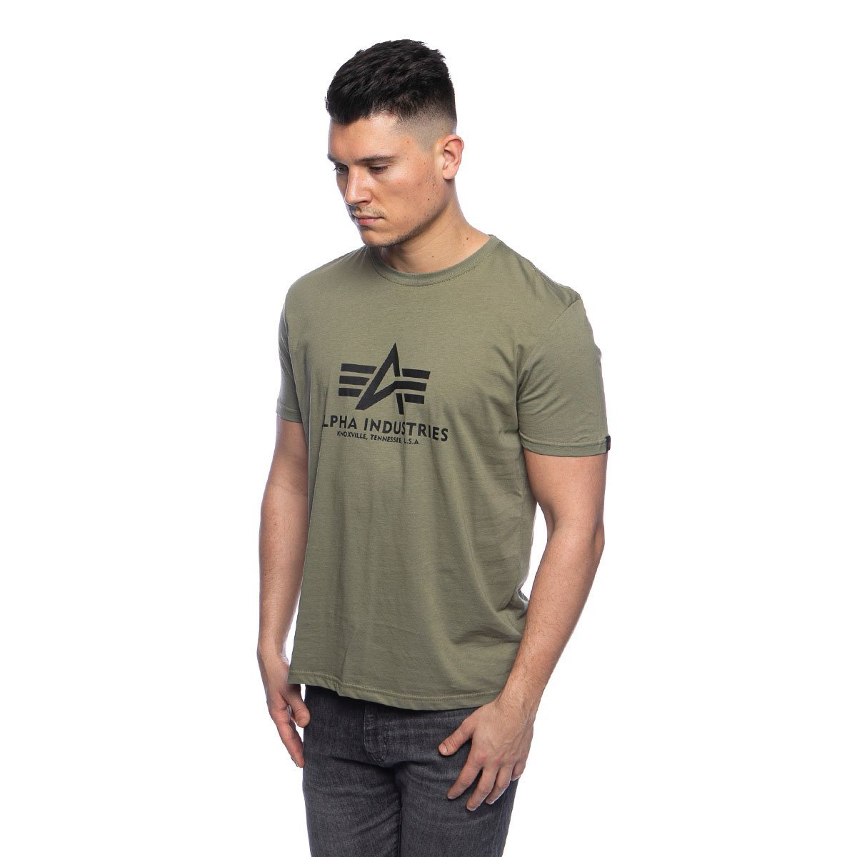 Alpha T-shirt Industries olive Basic
