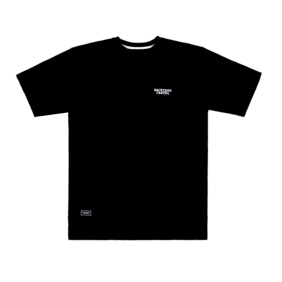 Backyard Cartel Label Logo T-shirt black | Bludshop.com