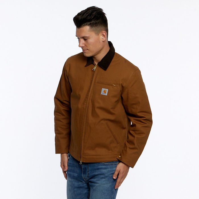 Carhartt WIP Detroit Jacket hamilton brown rigid | Bludshop.com