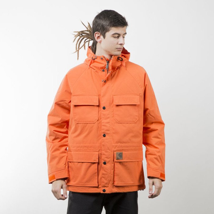 Carhartt WIP Mosley Jacket orange | Bludshop.com