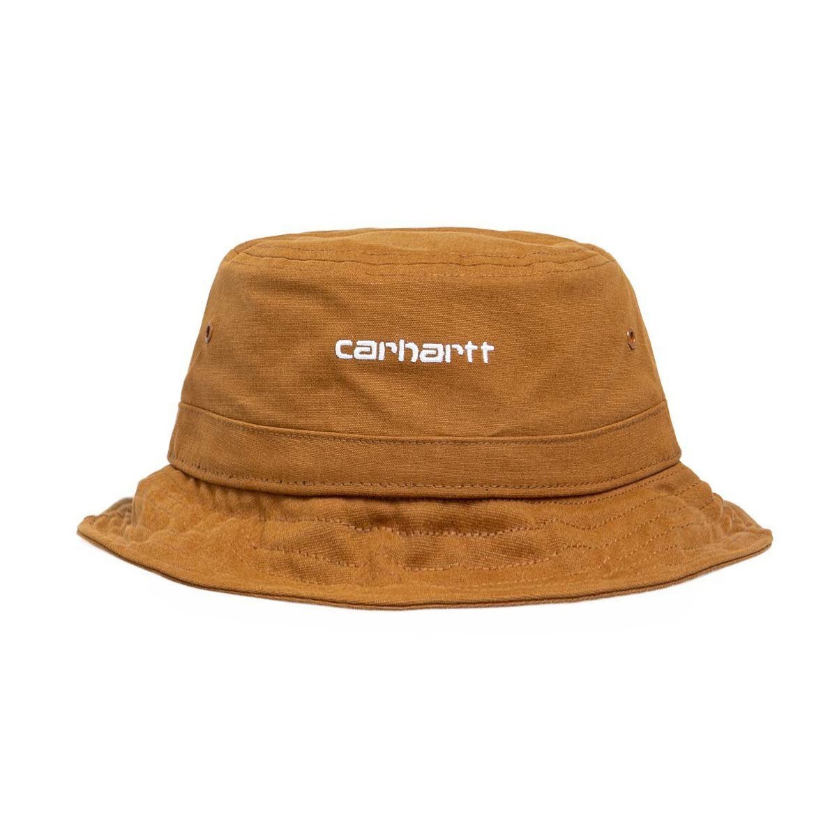 Carhartt WIP Script Bucket Hat hamilton brown/black | Bludshop.com