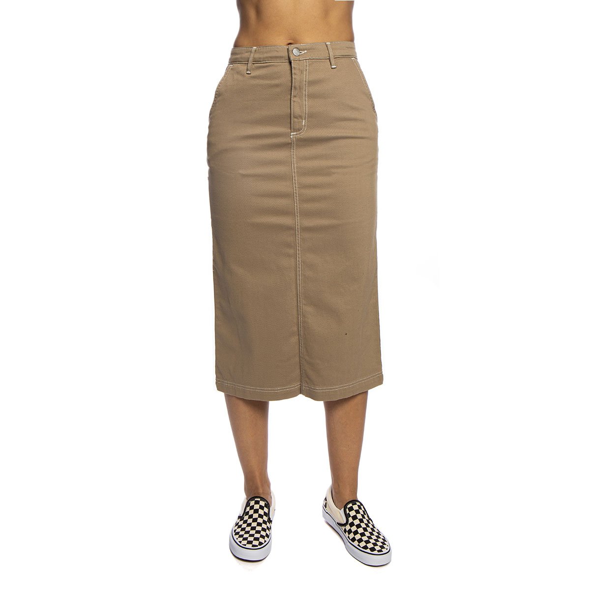 Carhartt WIP W' Pierce Skirt leather rinsed | Bludshop.com