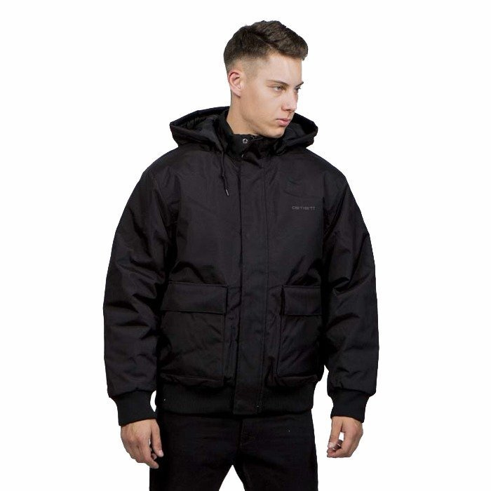 Carhartt WIP winter jacket Payton Jacket black  Bludshop.com