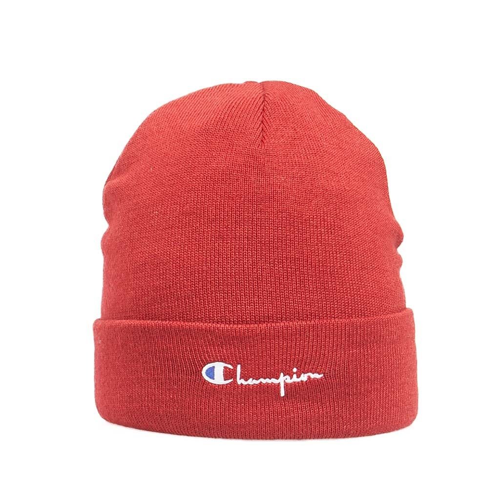 champion beanie red