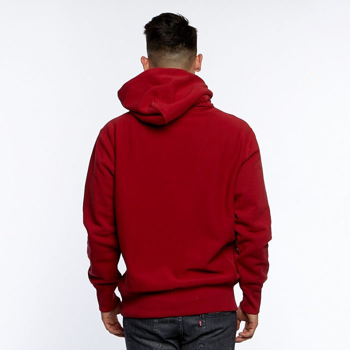 Champion reverse weave hoodie red sale