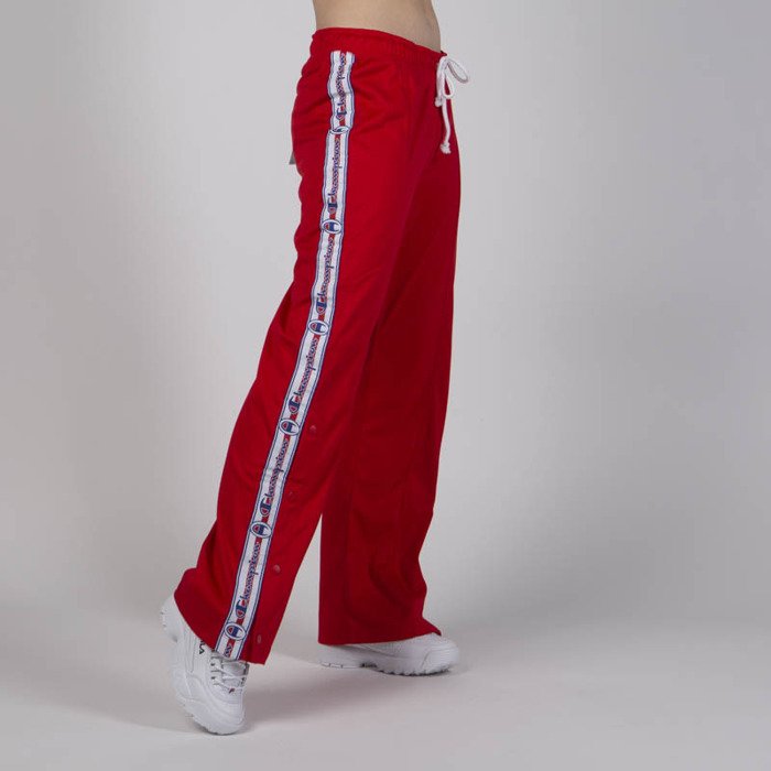 Champion WMNS Full Zip Pants red | Bludshop.com