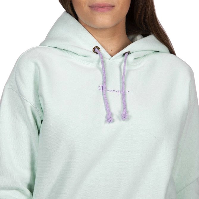 mint champion hoodie