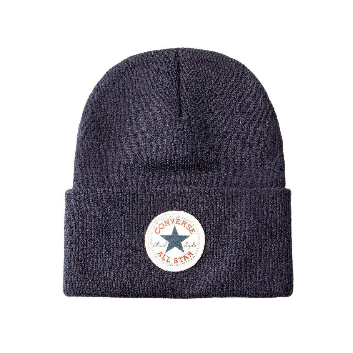 Converse Chuck Patch Tall Beanie navy | Bludshop.com