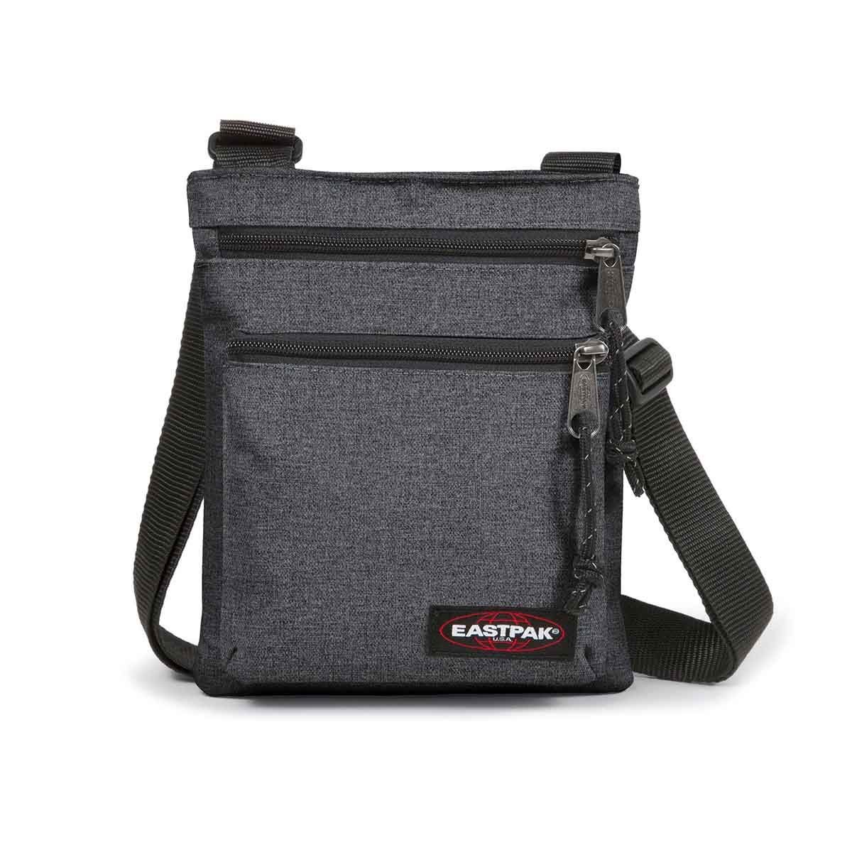 Eastpak Rusher Shoulder Bag black denim | Bludshop.com