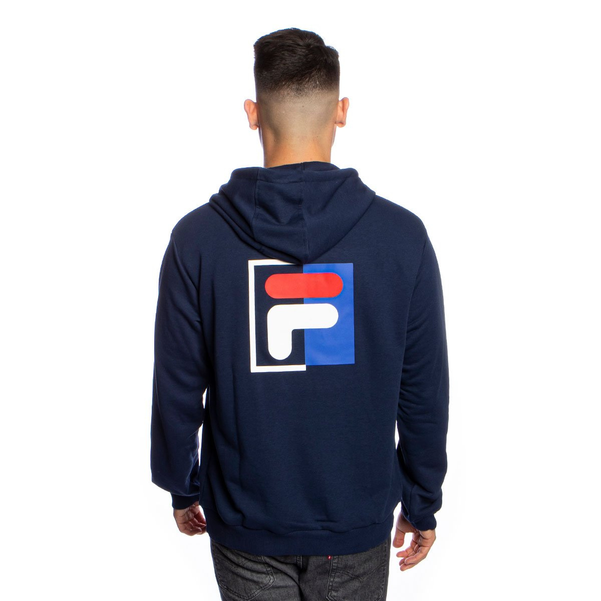 Fila Sweatshirt Men Satria Hoody black iris Bludshop