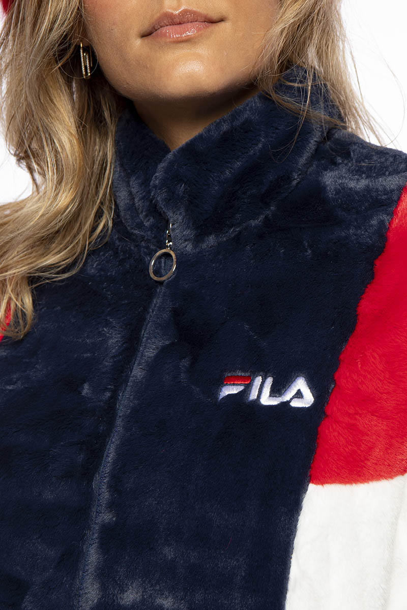 Fila sale fur jacket