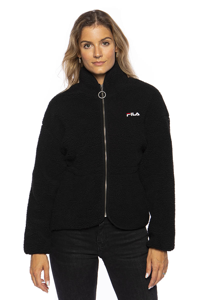 Fila sherpa fleece jacket online