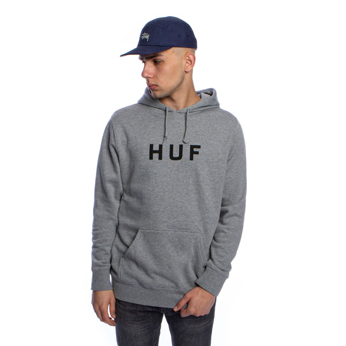 Huf og logo outlet hoodie