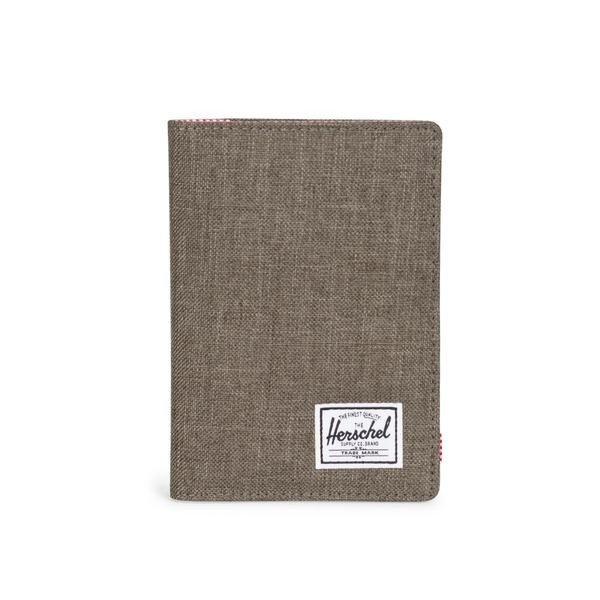 Herschel Raynor Passport Holder canteen crosshatch 1015201247