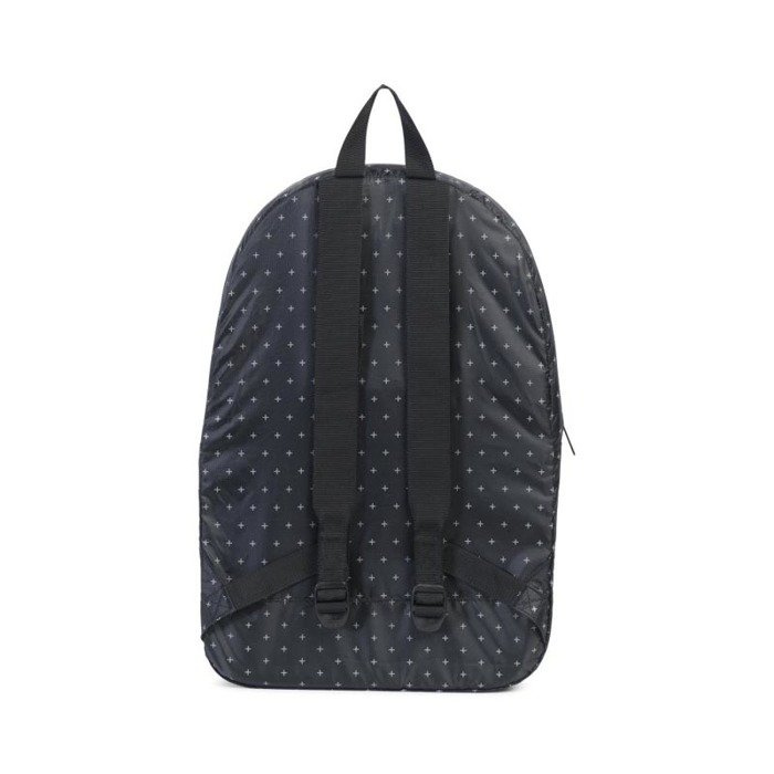 Herschel backpack Packable Daypack black gridlock 10076 01595 Bludshop