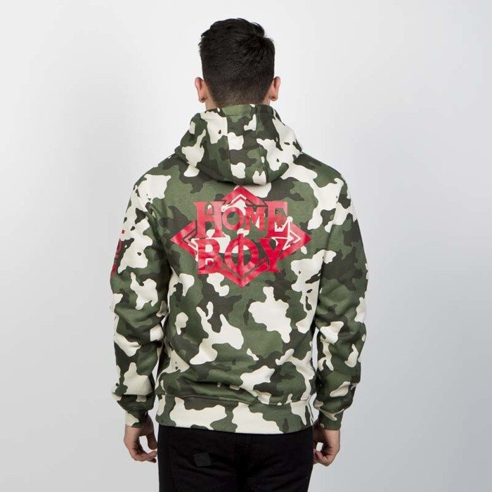 HomeBoy Hideaway Hood olive camo | Bludshop.com