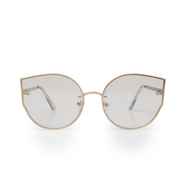 Jeepers Peepers Sunglasses Gold Clean Round (JP18370)