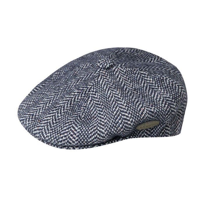 Kangol Cap Wool Herringbone 504 grey | Bludshop.com