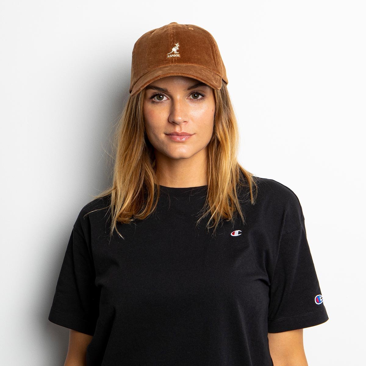 Kangol Cord Baseball Cap brown | Bludshop.com