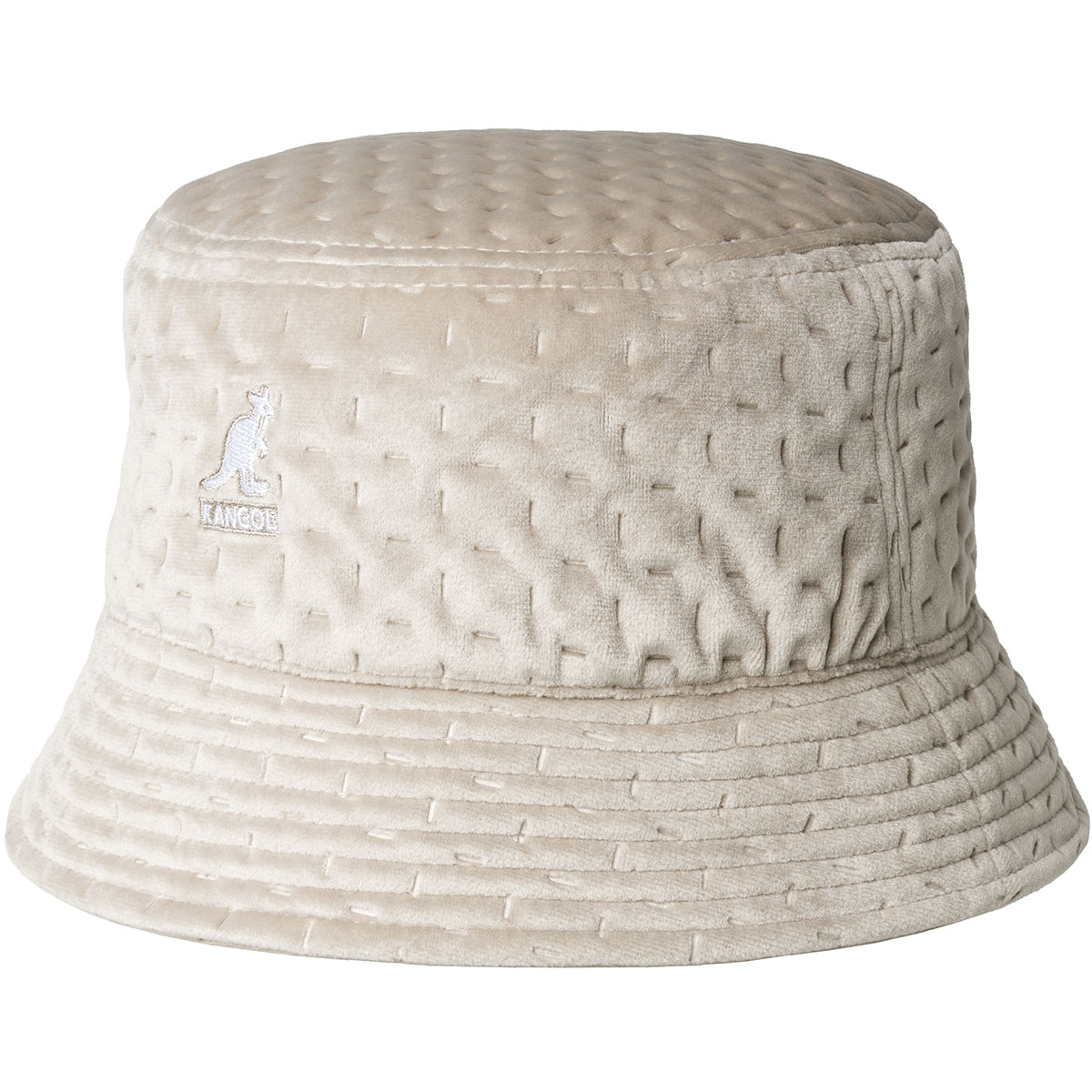 Kangol Dash Quilted Bin W/ Earflaps beige | Bludshop.com