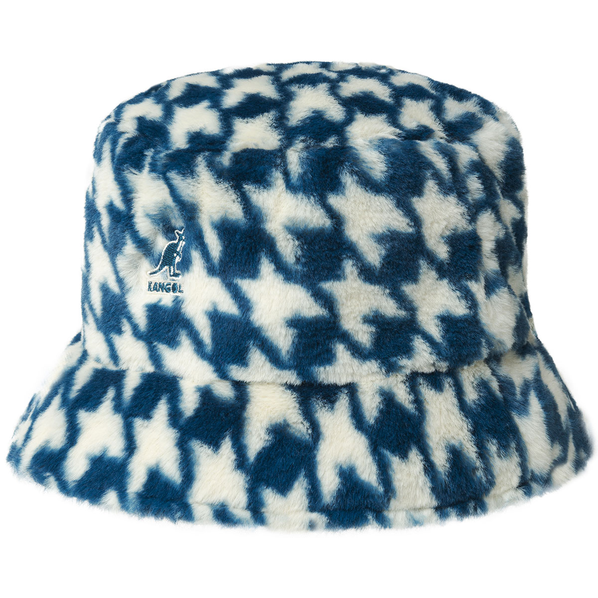 Kangol Faux Fur Bucket blue | Bludshop.com