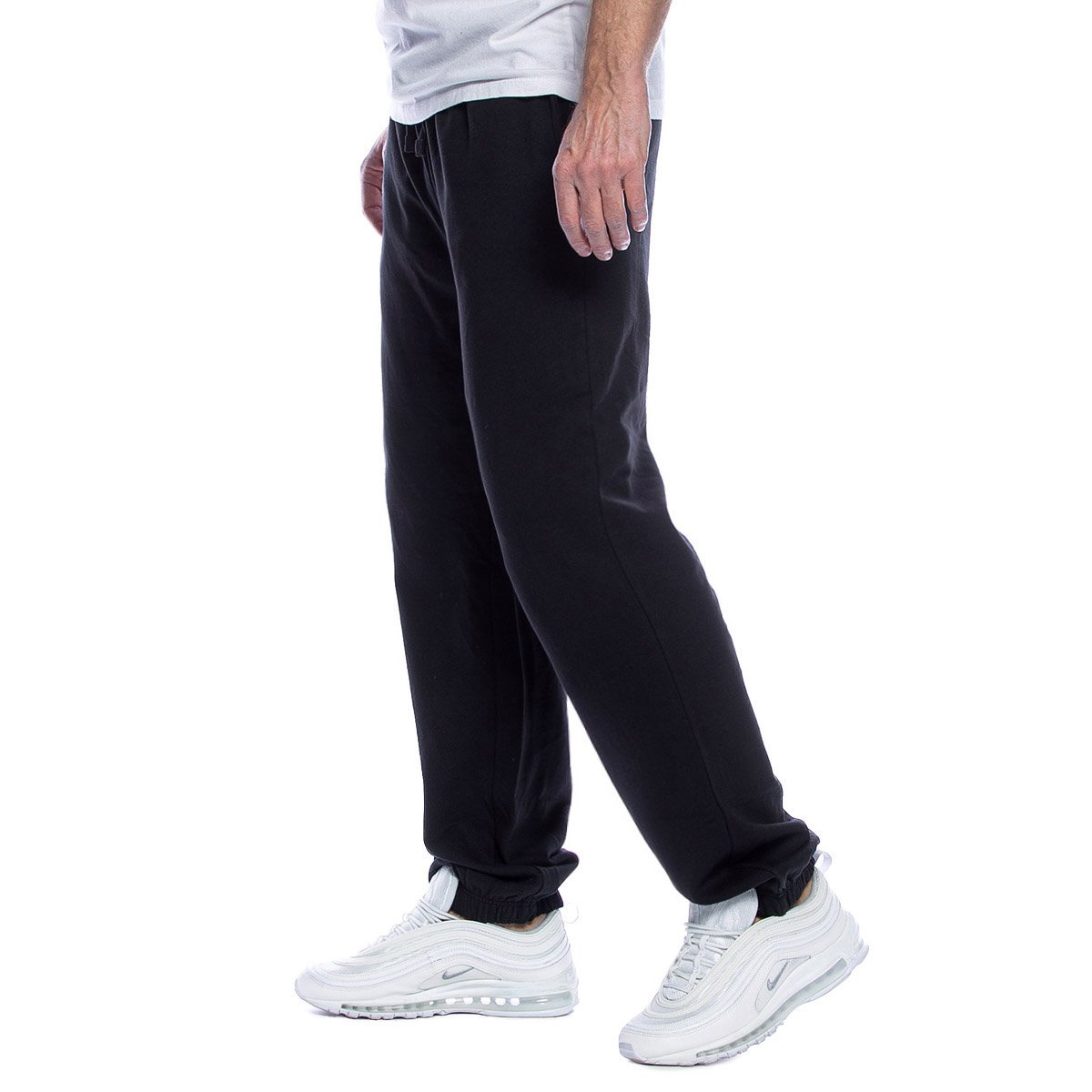 Kappa Authentic pants Snako black | Bludshop.com